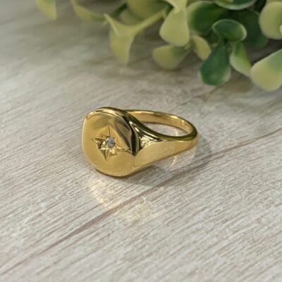 Anillo sello Estrella n?12