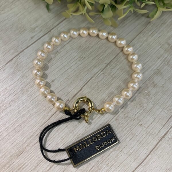 Pulsera Mallorca broche timon 6,5 mm