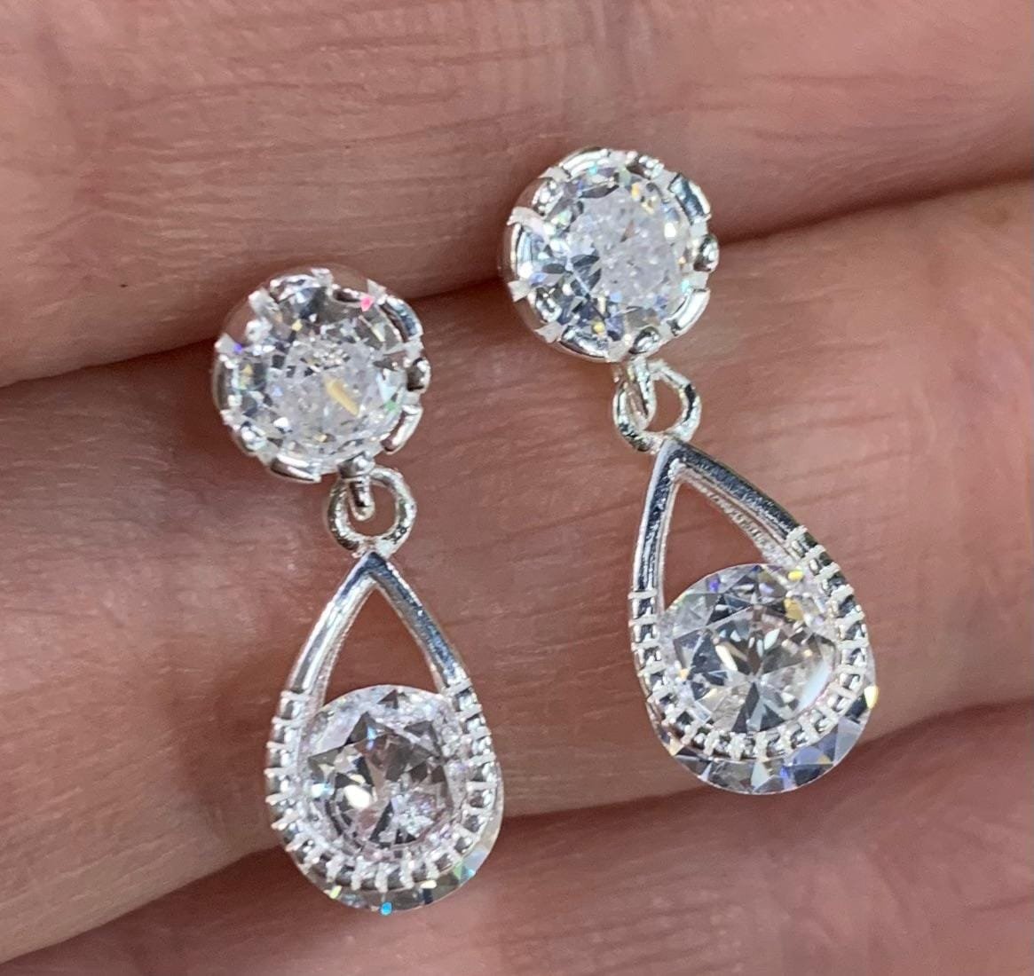 Aros plata gota Circ?n - Imagen 4