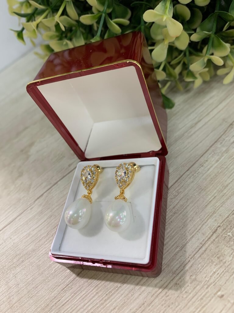 Aros FF circones perlas