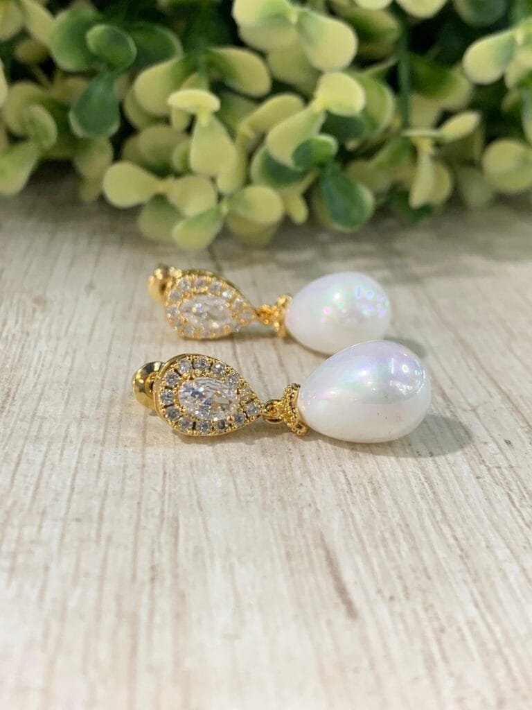 Aros FF circones perlas