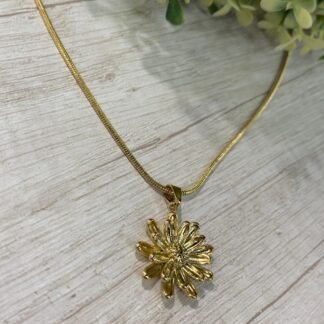Collar acero Margarita
