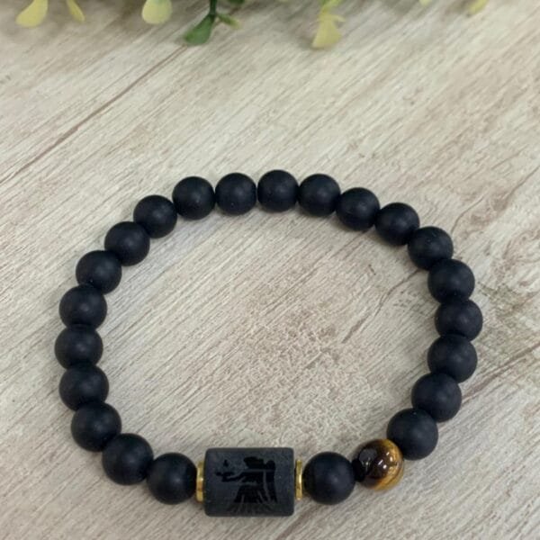 Pulsera Piedra volcánica Virgo