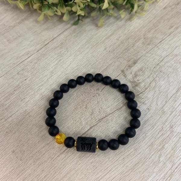 Pulsera Piedra Volcánica Aries