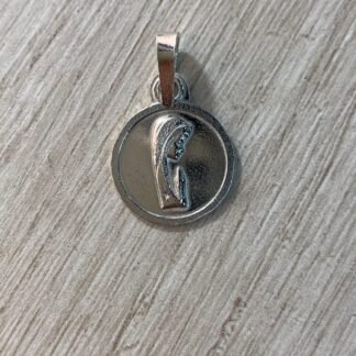 Colgante Plata Virgen Ni?a 16mm