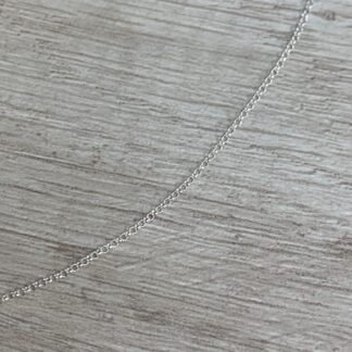 Cadena plata rolo 50cm