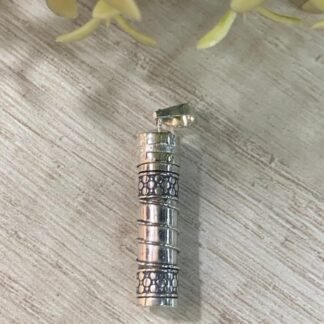 Colgante plata perfumero