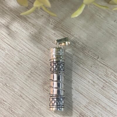 Colgante plata perfumero