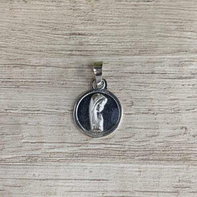 Colgante plata virgen niña