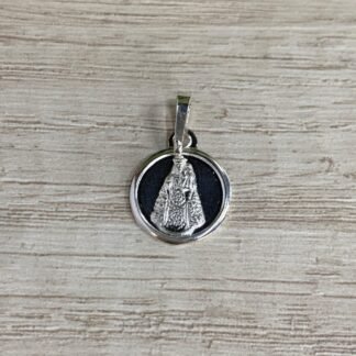 Colgante plata virgen del carmen 16,7 mm