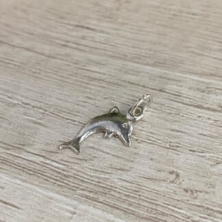 Colgante plata delfin