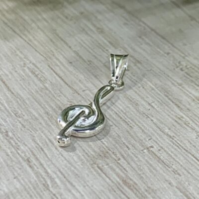 Colgante plata Llave de Sol