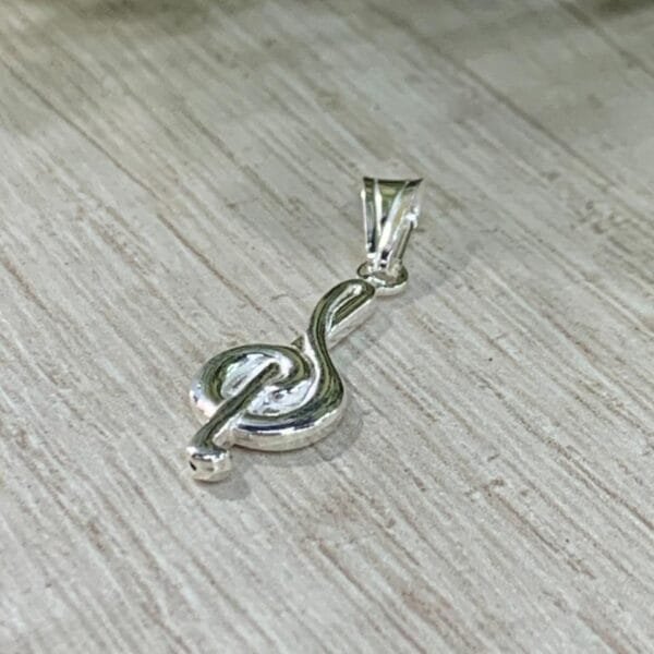 Colgante plata Llave de Sol