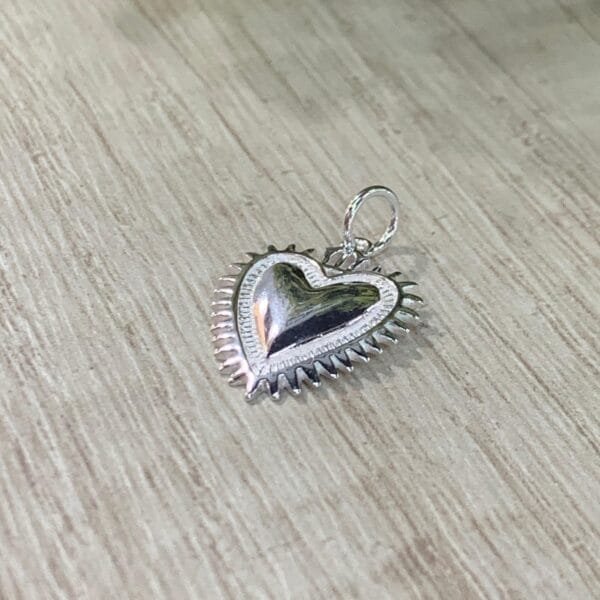 Colgante plata Corazón Detente