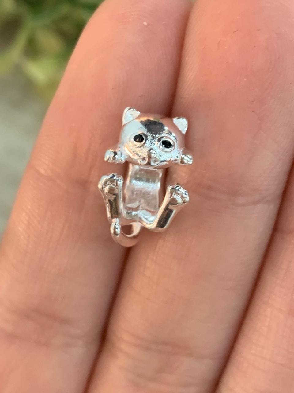 WhatsApp Image 2026-01-12 at 14.17.29 Charm plata gato enrollado - Imagen 1