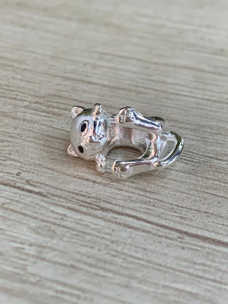 WhatsApp Image 2026-01-12 at 14.17.45 Charm plata gato enrollado - Imagen 4