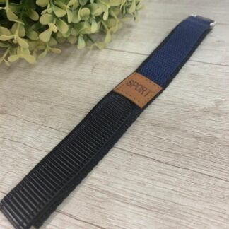 Correa de velcro azul 18 mm