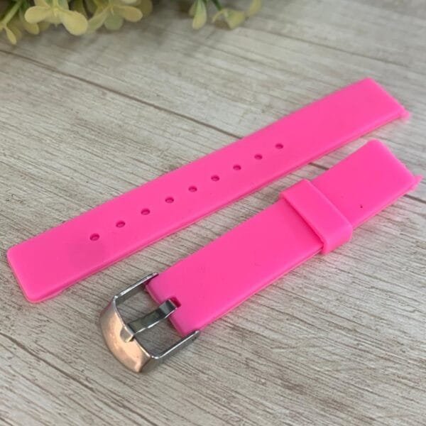 Correa de resina rosado eléctrico 16 mm