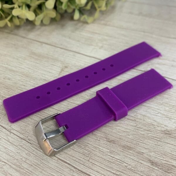 Correa de resina morado 18 mm