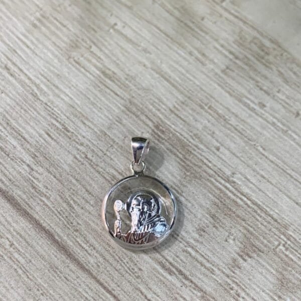 Colgante plata 950 san benito