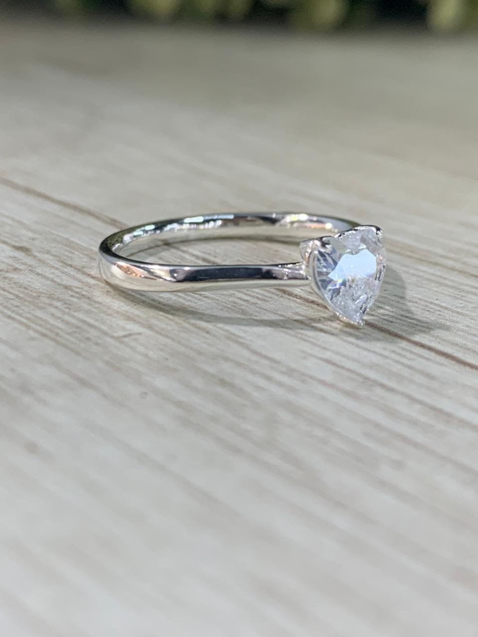 WhatsApp Image 2026-03-02 at 12.56.18 (1) Anillo plata solitario corazon circon N15 - Imagen 3