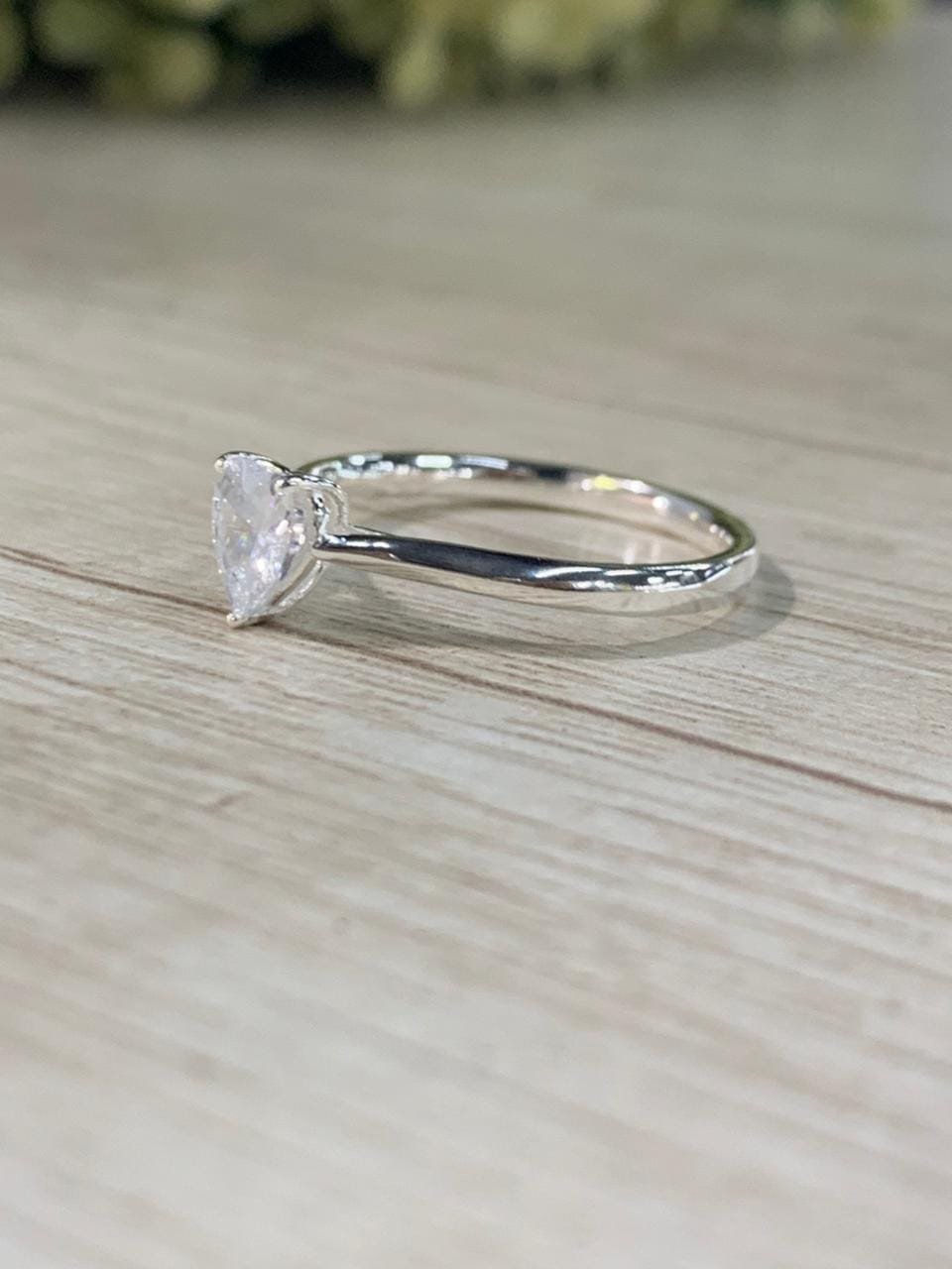 WhatsApp Image 2026-03-02 at 12.56.18 Anillo plata solitario corazon circon N15 - Imagen 4