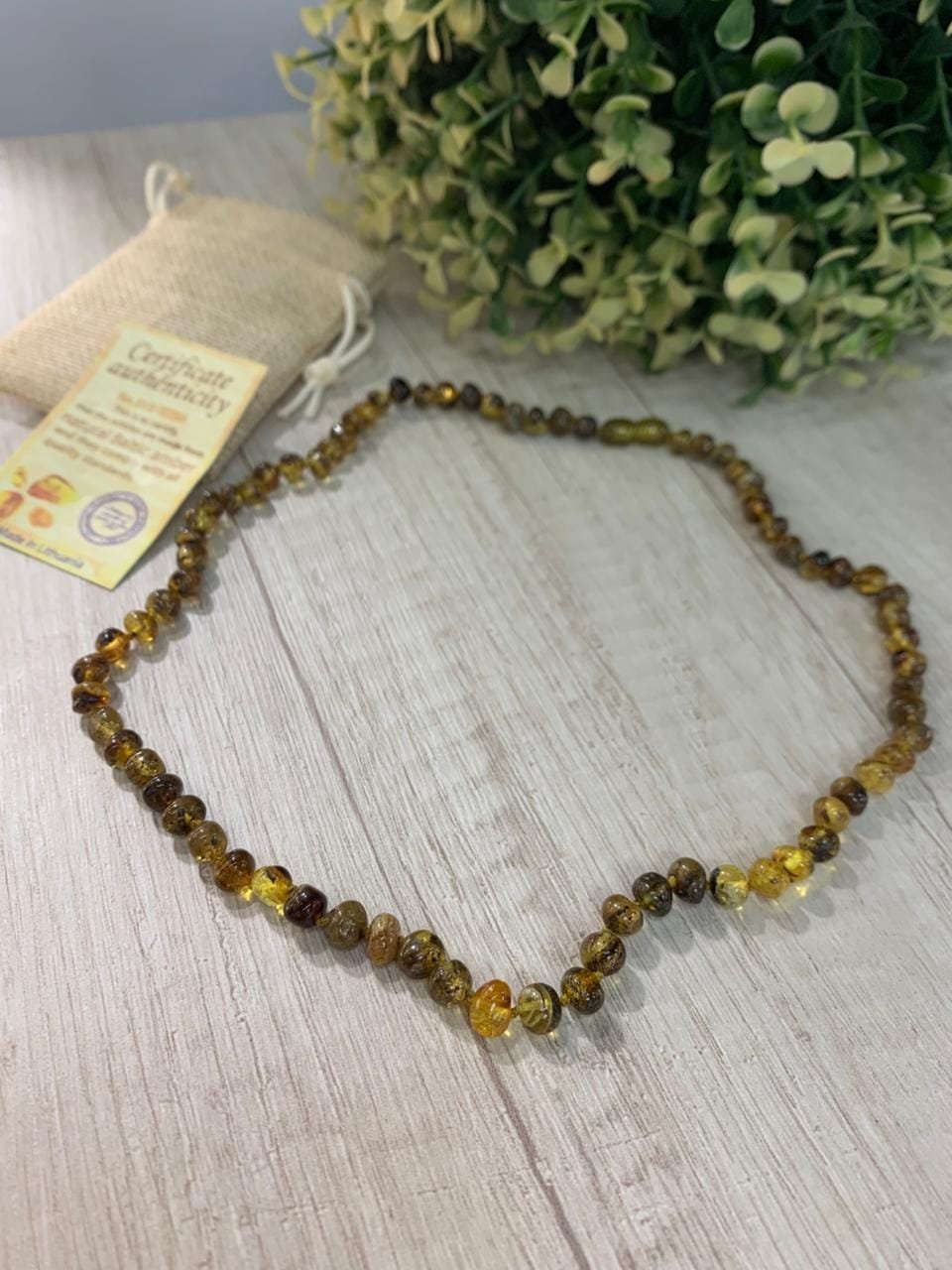 WhatsApp Image 2026-03-09 at 12.33.19 Collar Ámbar Báltico 50 cm - Imagen 1