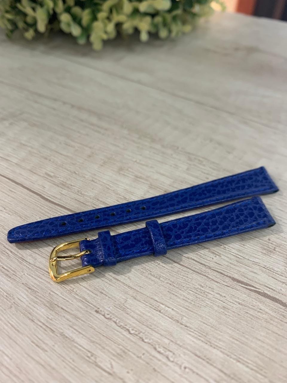 WhatsApp Image 2026-03-30 at 17.06.13 (3) Correa de cuero azul hebilla dorada 12 mm - Imagen 1