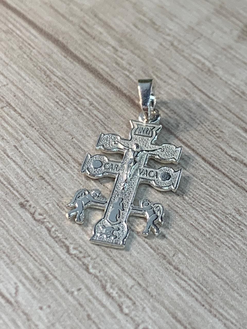 WhatsApp Image 2026-04-15 at 14.42.31 (1) Colgante plata cruz caravaca - Imagen 2