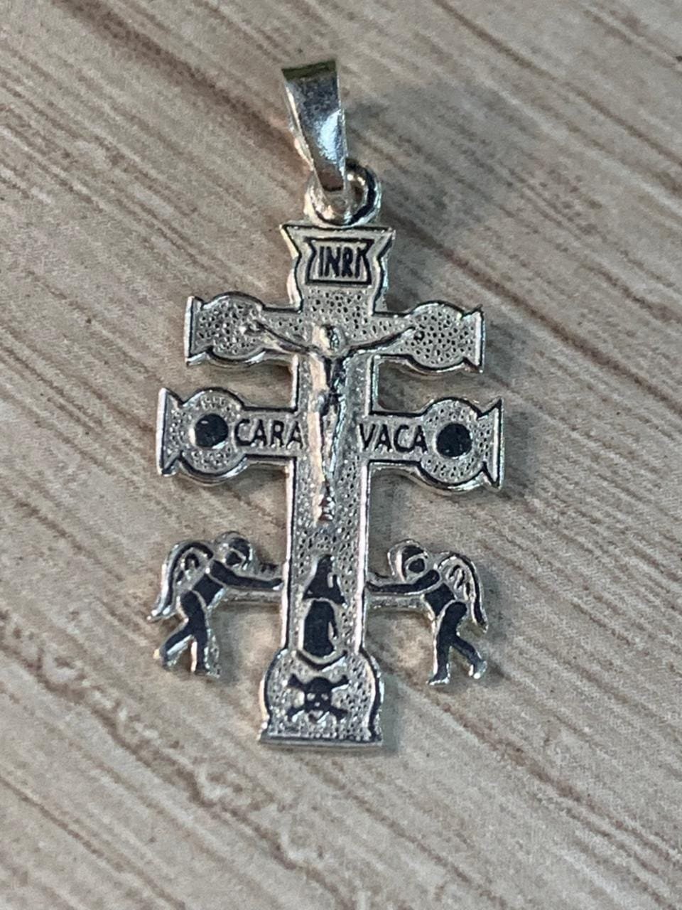 WhatsApp Image 2026-04-15 at 14.42.31 Colgante plata cruz caravaca - Imagen 1