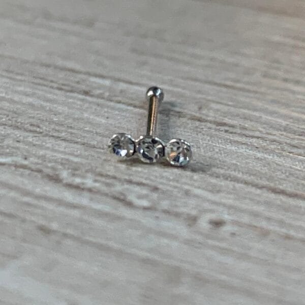 Piercing plata 3 microcircones