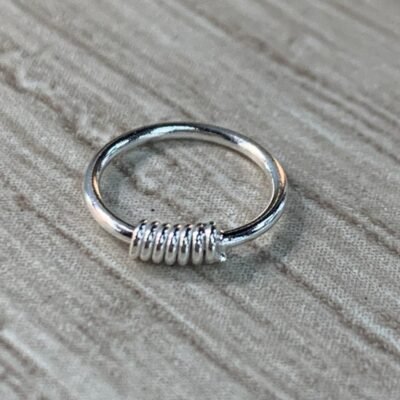 Piercing Plata argolla 8 mm