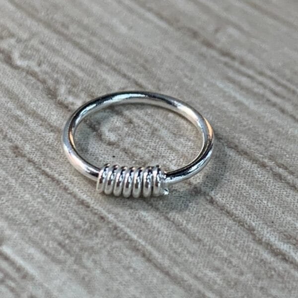 Piercing Plata argolla 8 mm