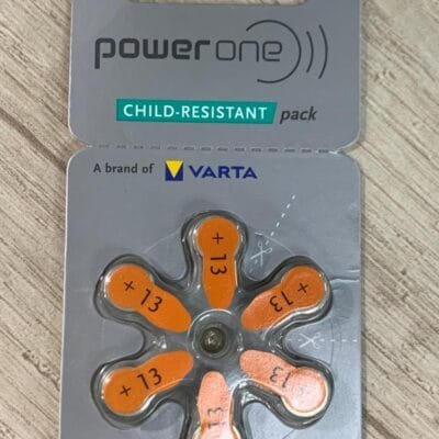 Blister pila auditiva p13 power one (6 unidades)