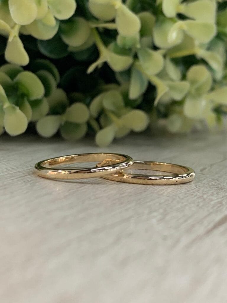 Par de Argollas Ilusiones oro 18 k 2 gr