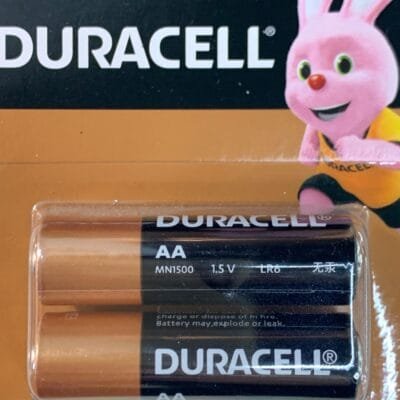 Pila AA Duracell (Blister de 2 pilas)