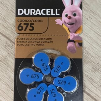 Blister pila auditiva 675 Duracell (6 unidades)