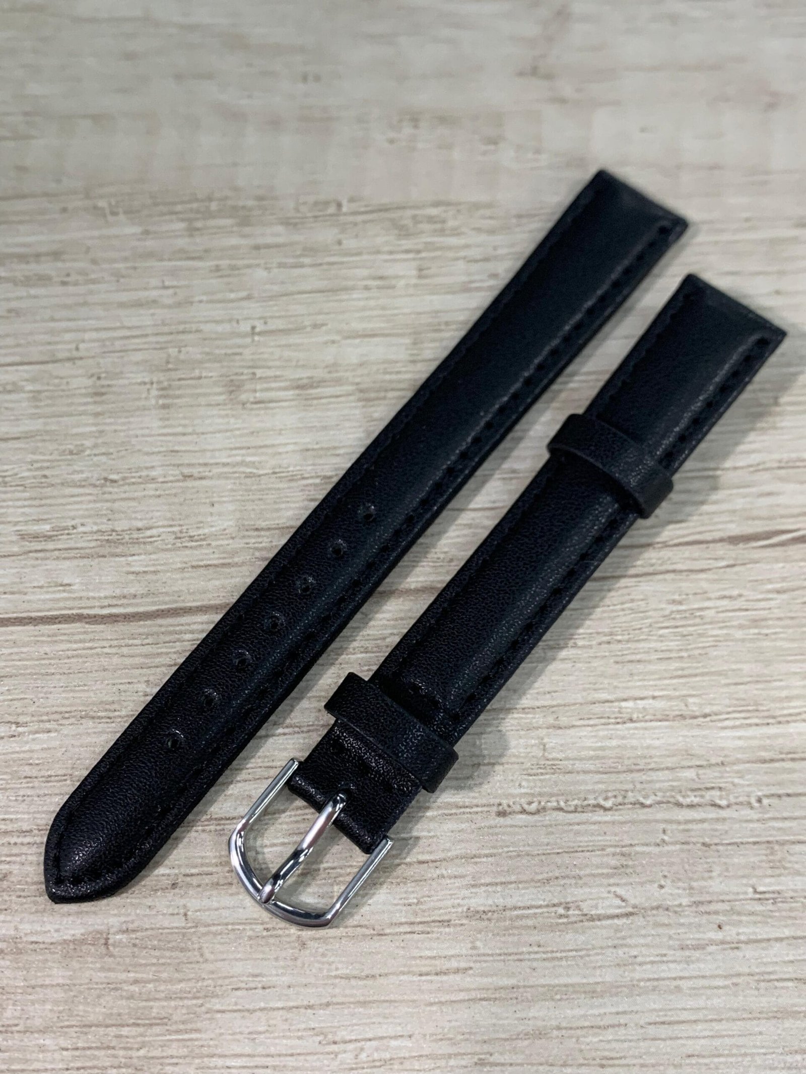 Correa ecocuero leco negro 14 XL mm