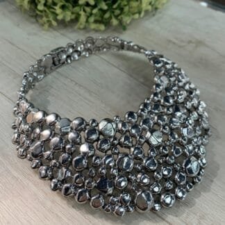 Maxi Collar asimetrico vintage