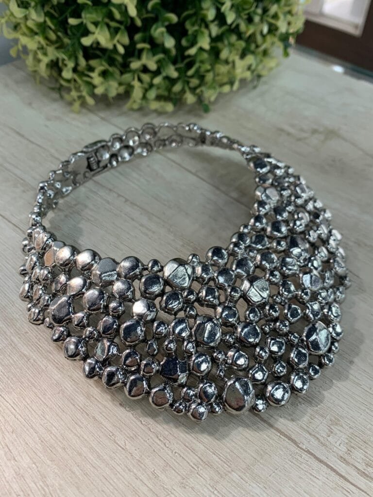 Maxi Collar asimetrico vintage