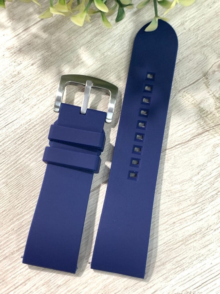 Correa Reloj Resina azul 24mm