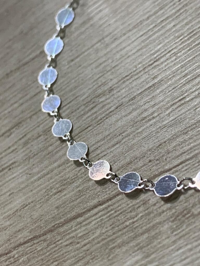 Pulsera plata Círculos